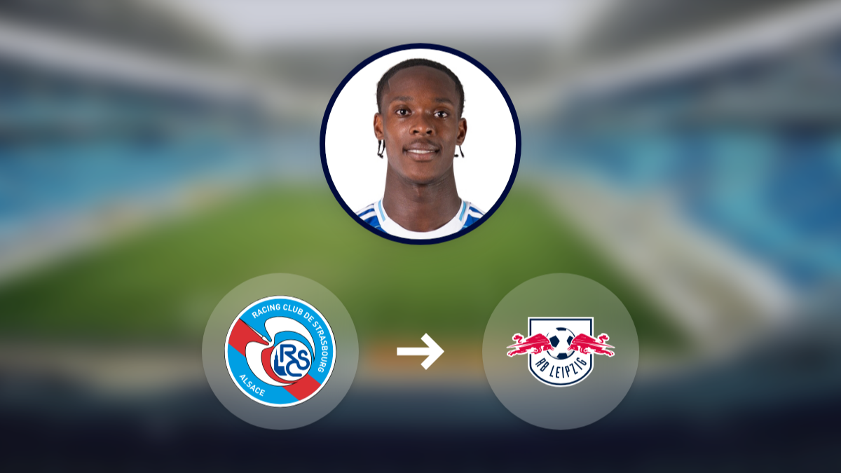 Emanuel Emegha to stay at Strasbourg despite RB Leipzig interest hero image