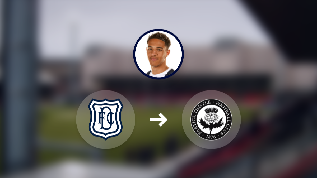 Ethan Ingram joins Partick Thistle on loan hero image