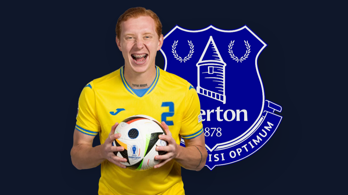 Everton interested in Shakhtar Donetsk defender Yukhym Konoplia hero image