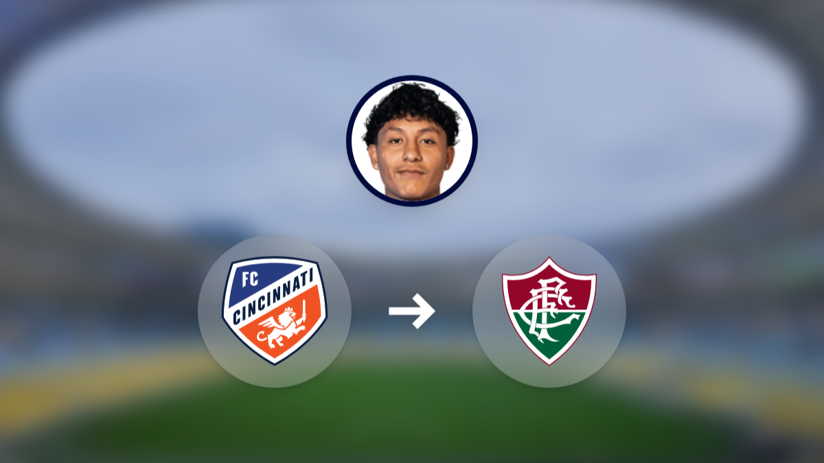 Fluminense sign Stiven Jiménez from FC Cincinnati hero image