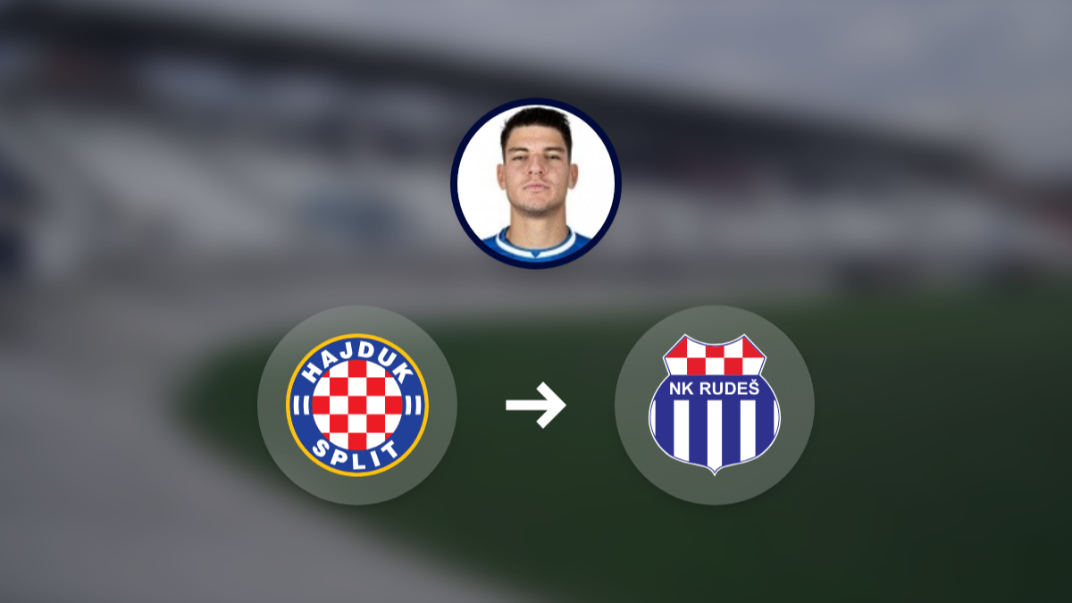 Fran Karačić napušta Hajduk i odlazi na posudbu u Rudeš hero image