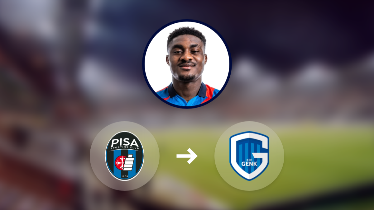 Genk nearing record deal for Pisa striker Rafiu Durosinmi hero image
