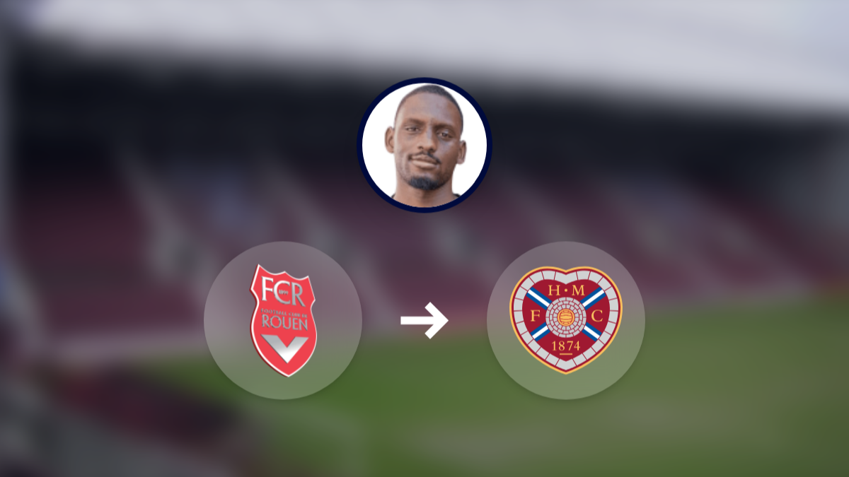 Hearts in advanced talks for Rouen forward Amadou Ba-Sy hero image