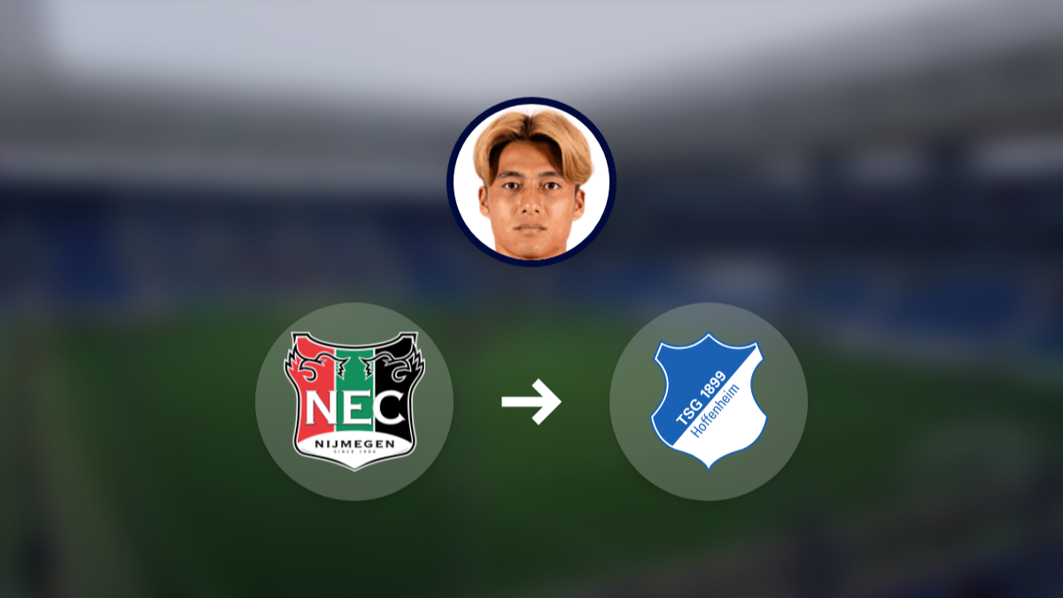 Hoffenheim bids €15 million for NEC's Kodai Sano hero image