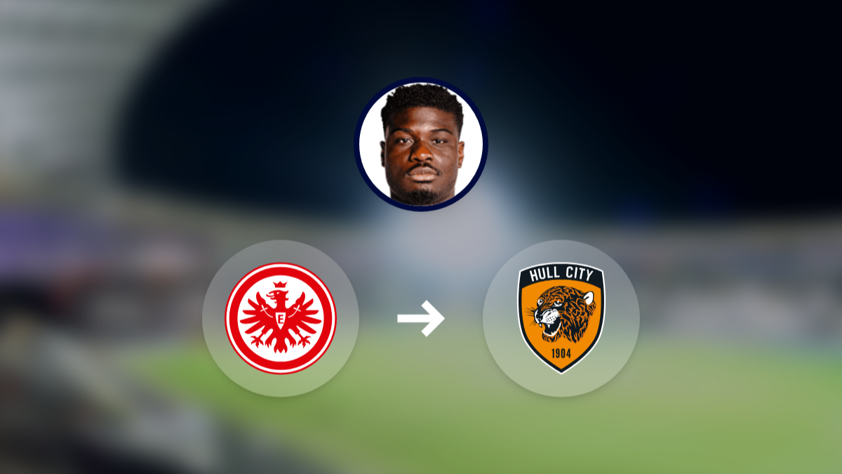 Hull City contacts Eintracht Frankfurt midfielder Junior Dina Ebimbe hero image