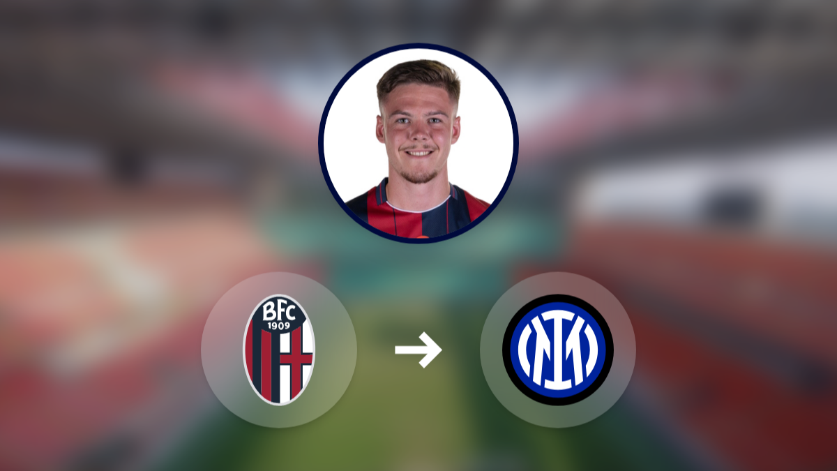 Inter make inquiry for Bologna's Emil Holm hero image
