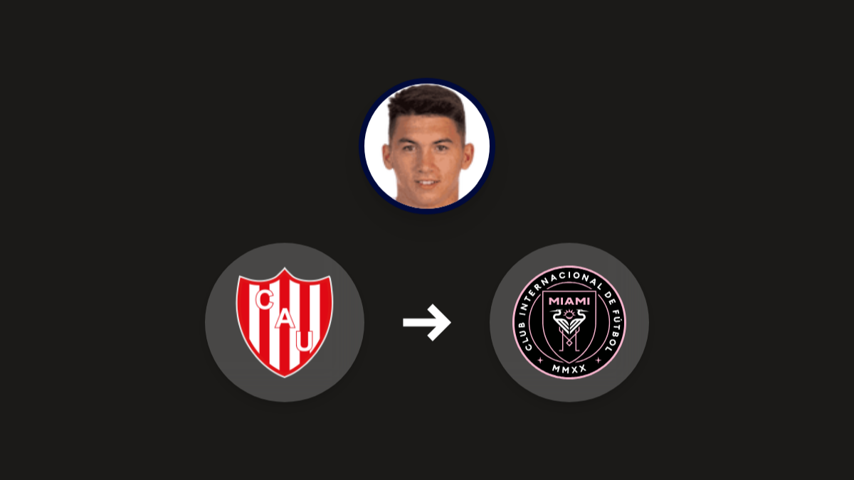 Inter Miami se fija en Mateo Del Blanco hero image