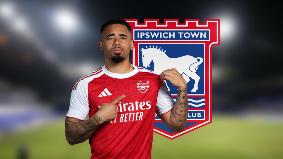 Ipswich and Everton contact Arsenal for Gabriel Jesus hero image