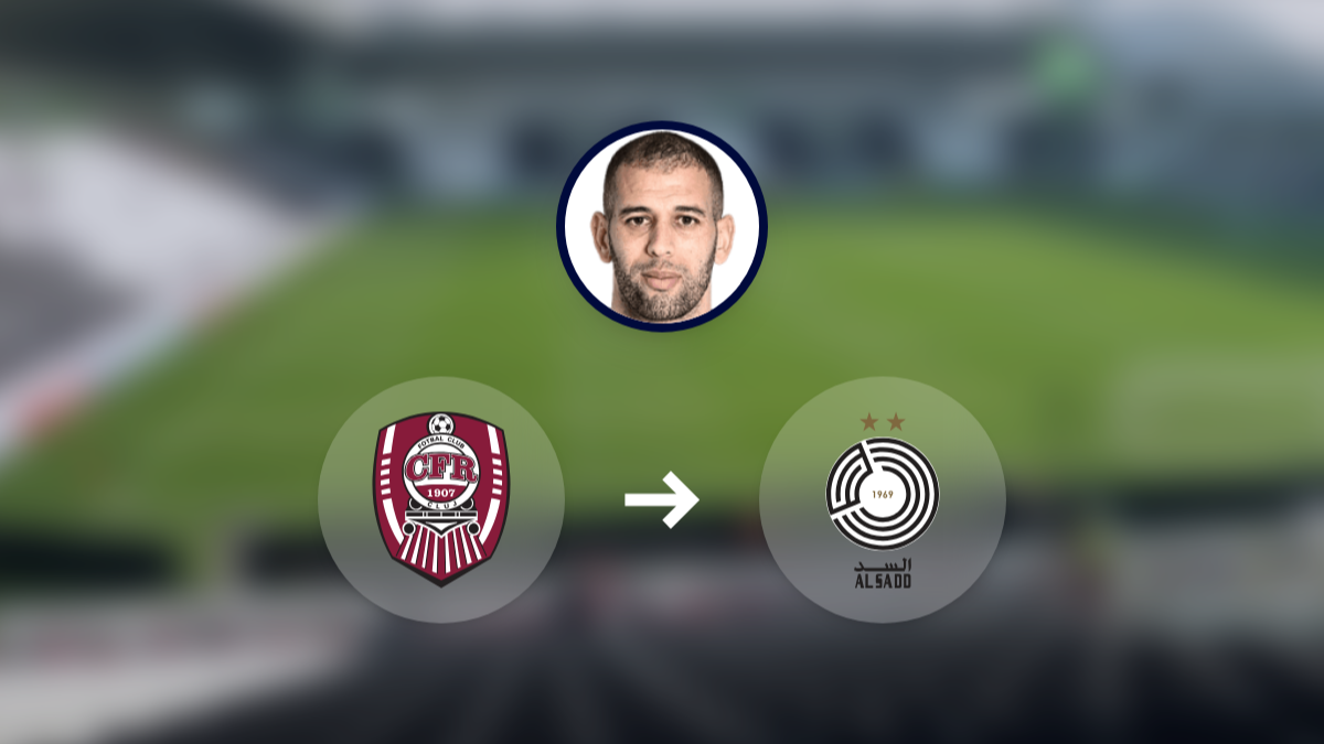Islam Slimani receives official offer from Al Sadd hero image
