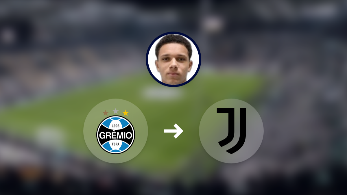 Juventus linked with Grêmio defender Viery hero image