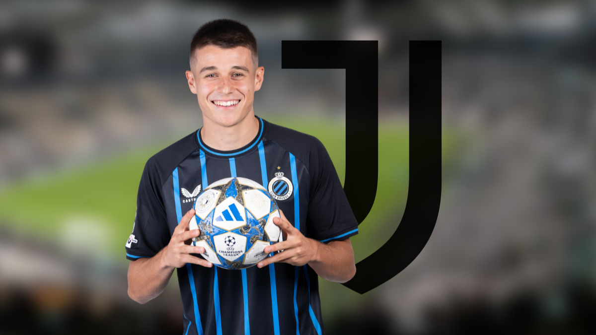 Juventus monitors Club Bruges striker Nicolò Tresoldi
