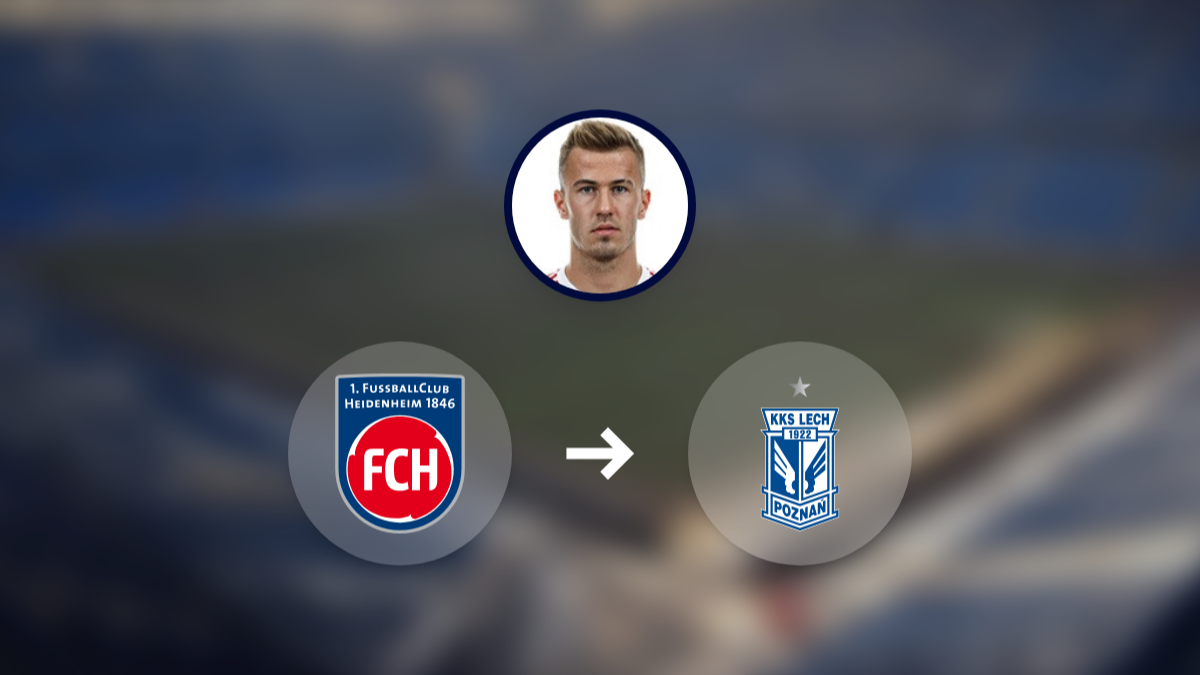 Lech Poznań considers Niklas Dorsch as a midfield option hero image