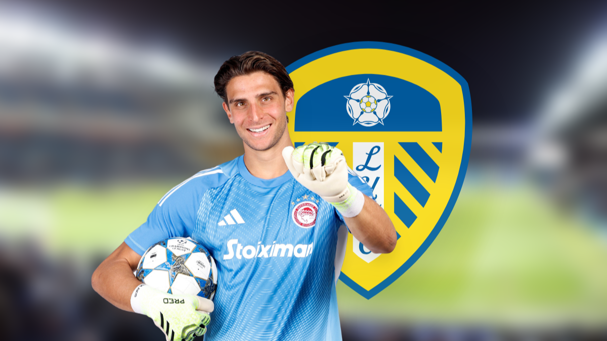 Leeds United considers a move for Konstantinos Tzolakis hero image