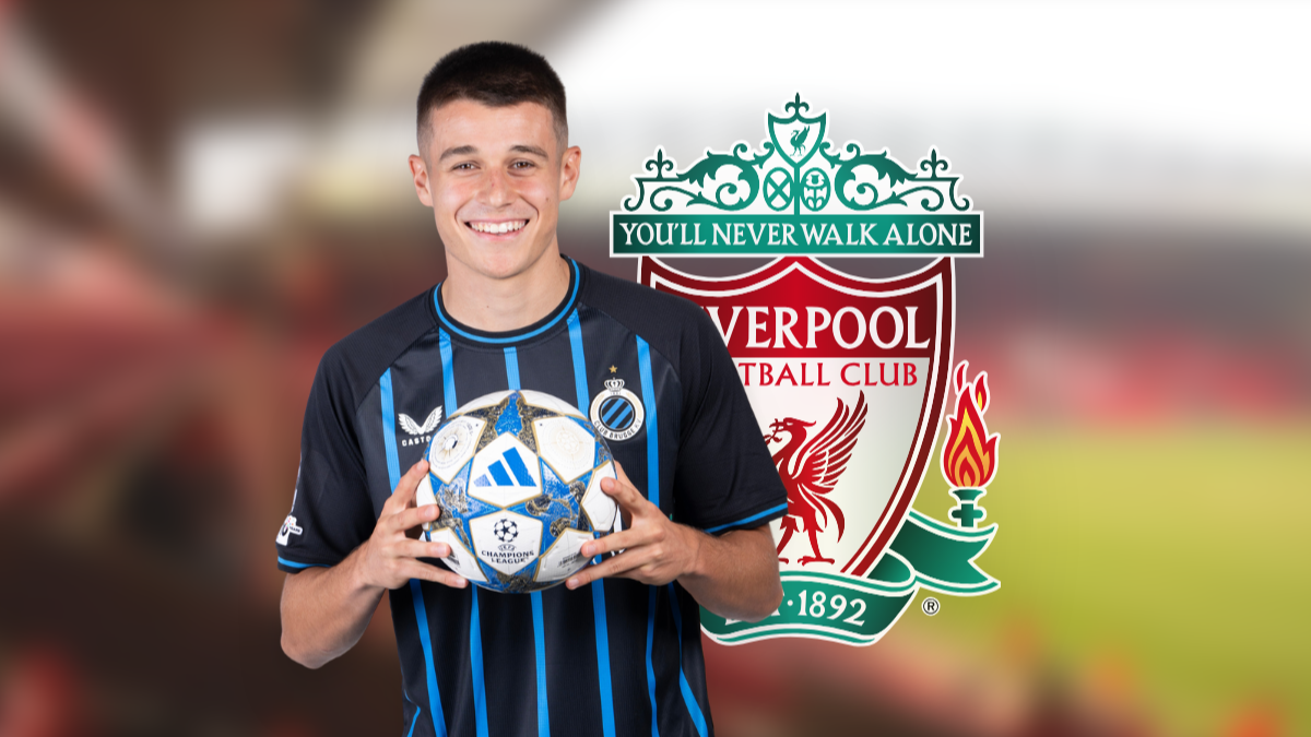 Liverpool monitors Club Brugge striker Nicolò Tresoldi hero image