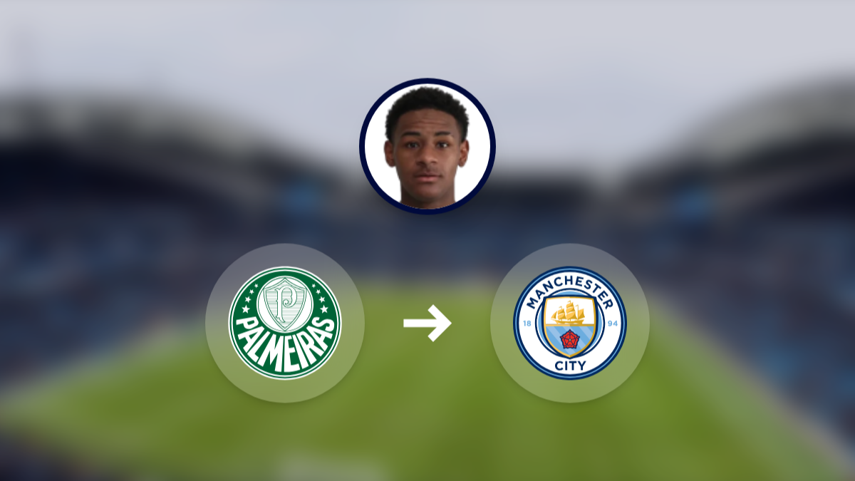 Manchester City in talks for Palmeiras youngster Eduardo Conceição Silva hero image