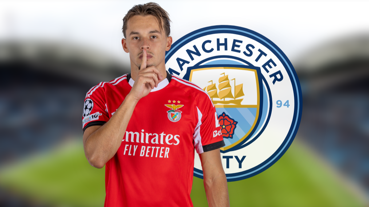 Manchester City monitoring Benfica right-back Amar Dedić hero image