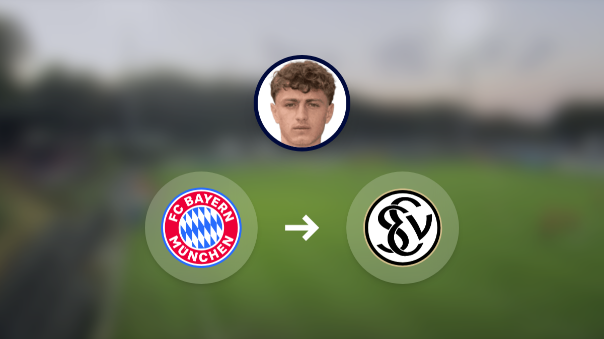 Maurice Krattenmacher joins Elversberg from Bayern hero image
