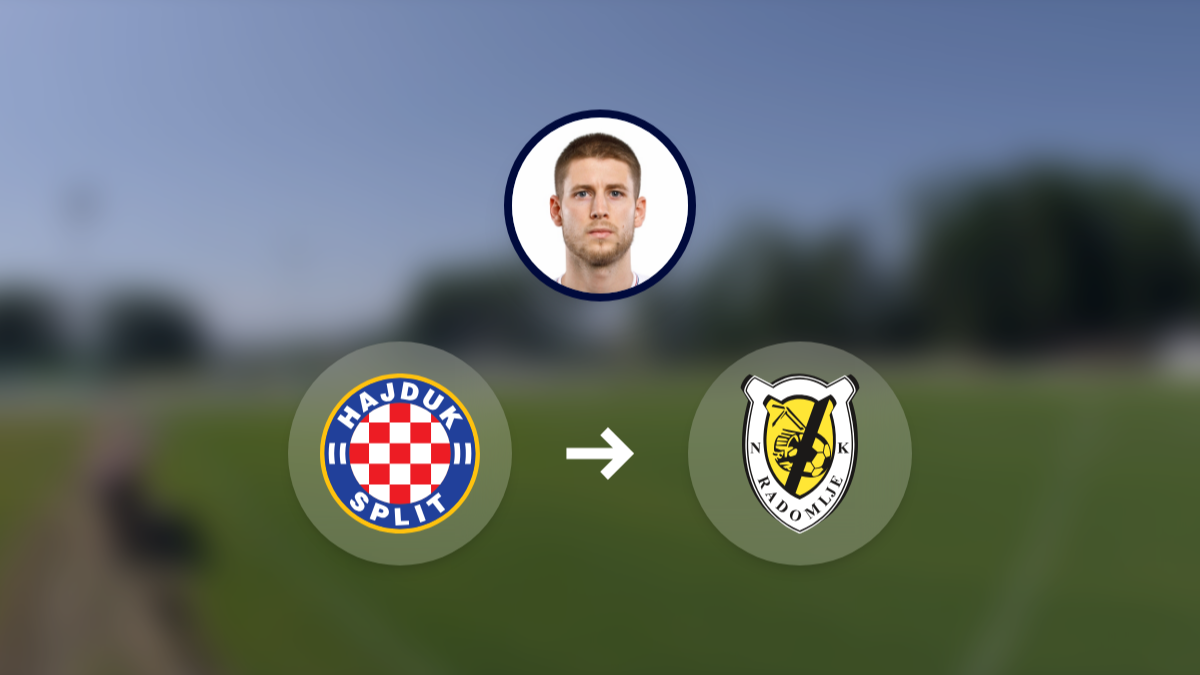 Mihael Žaper napušta Hajduk i odlazi u Radomlje