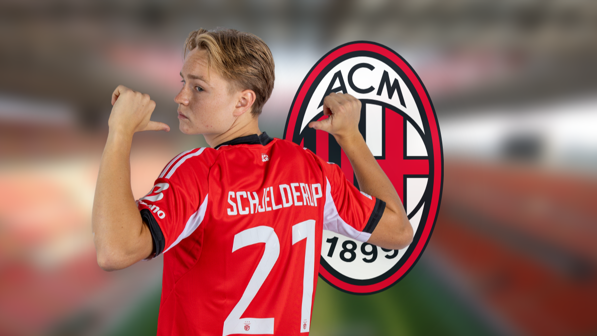 Milan monitors Benfica winger Andreas Schjelderup
