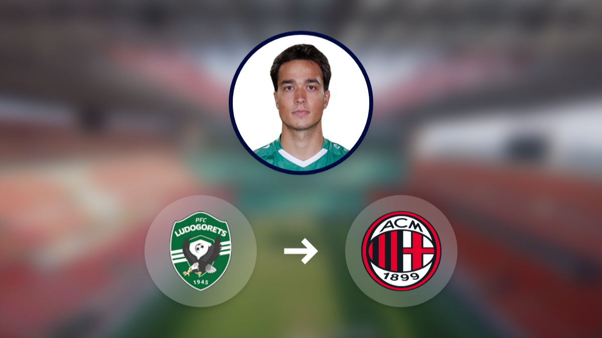 Milan targets Ludogorets midfielder Petar Stanić hero image