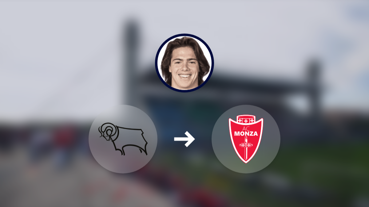 Monza makes offer for Derby County's Jacob Widell Zetterström hero image