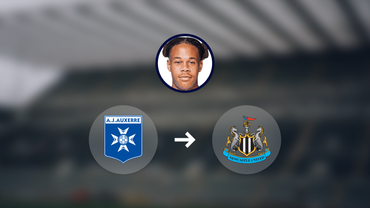 Newcastle observing Auxerre midfielder Kévin Danois hero image