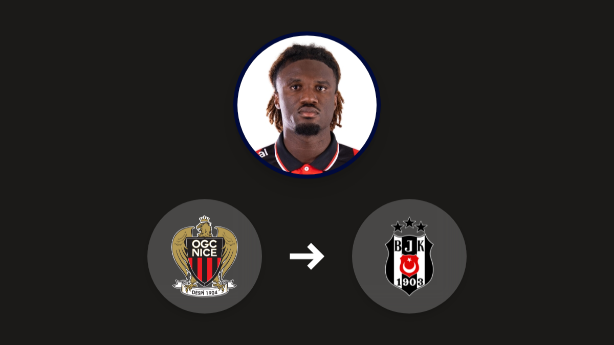 Nice striker Terem Moffi proposed to Beşiktaş hero image