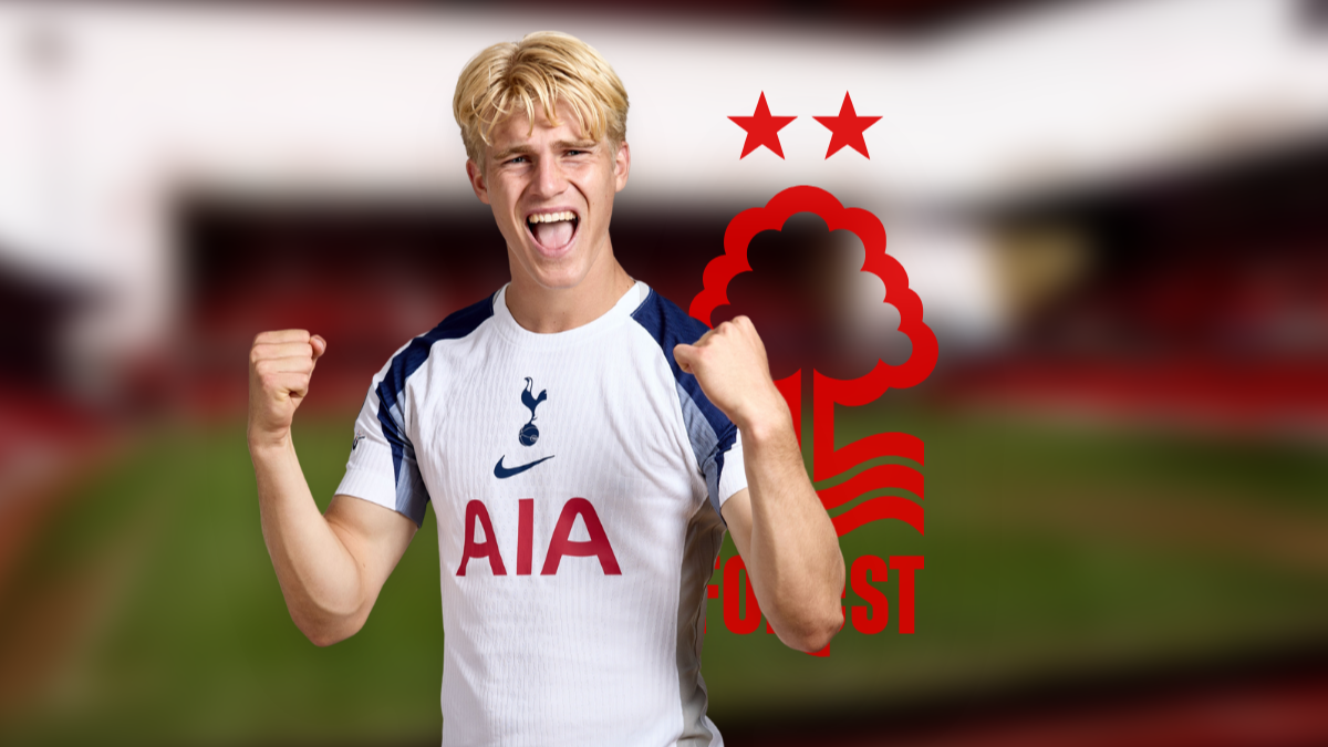 Nottingham Forest target Tottenham's Lucas Bergvall hero image
