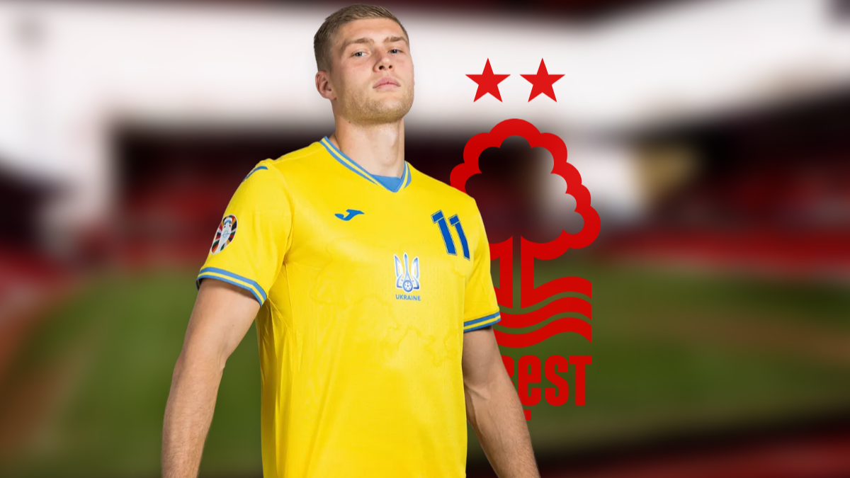 Nottingham Forest targets Roma striker Artem Dovbyk hero image