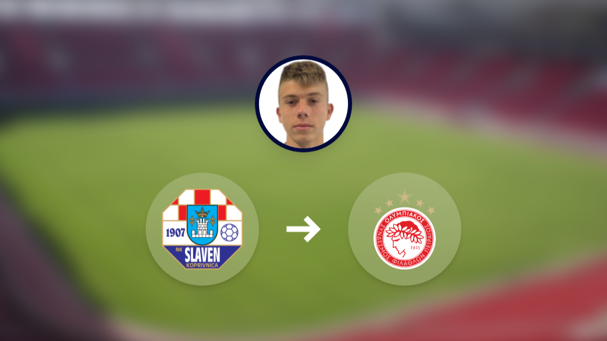 Olympiakos prati mladog igrača Slavena Belupa hero image