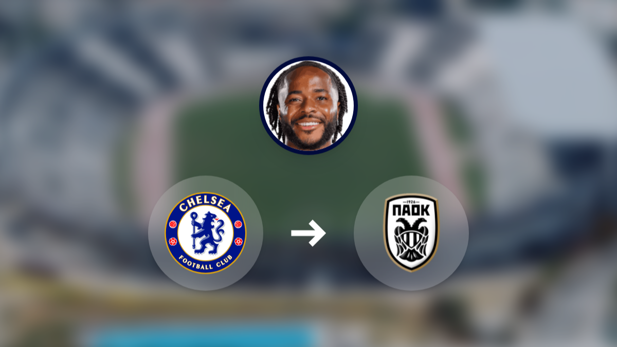 Paok reportedly looking at free agent Raheem Sterling hero image