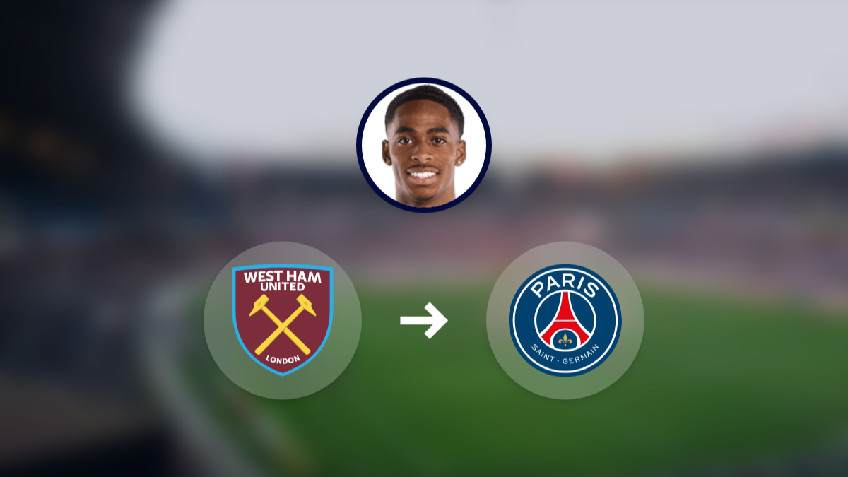 Paris Saint-Germain targets West Ham winger Crysencio Summerville hero image