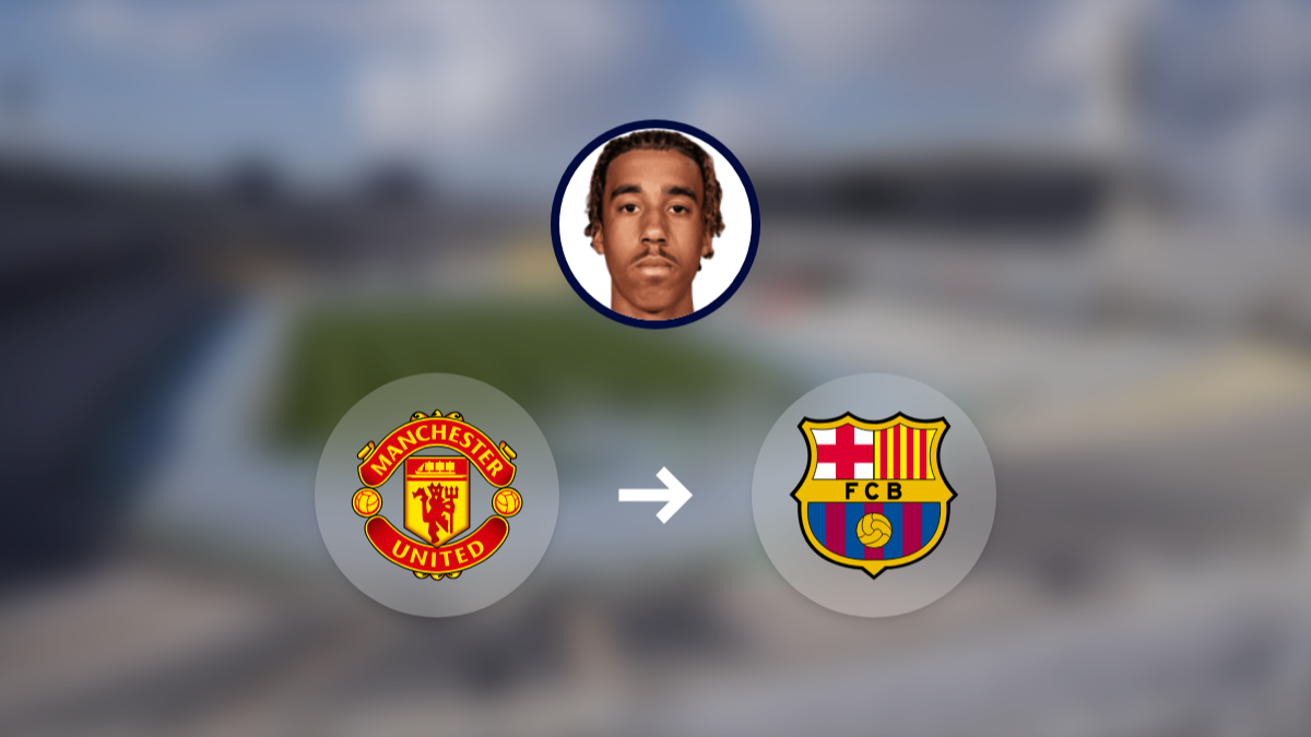Proponen un intercambio entre el Manchester United y el Barcelona por Leny Yoro hero image