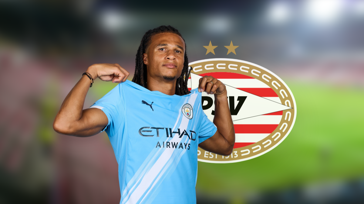 PSV linked with Manchester City defender Nathan Aké hero image