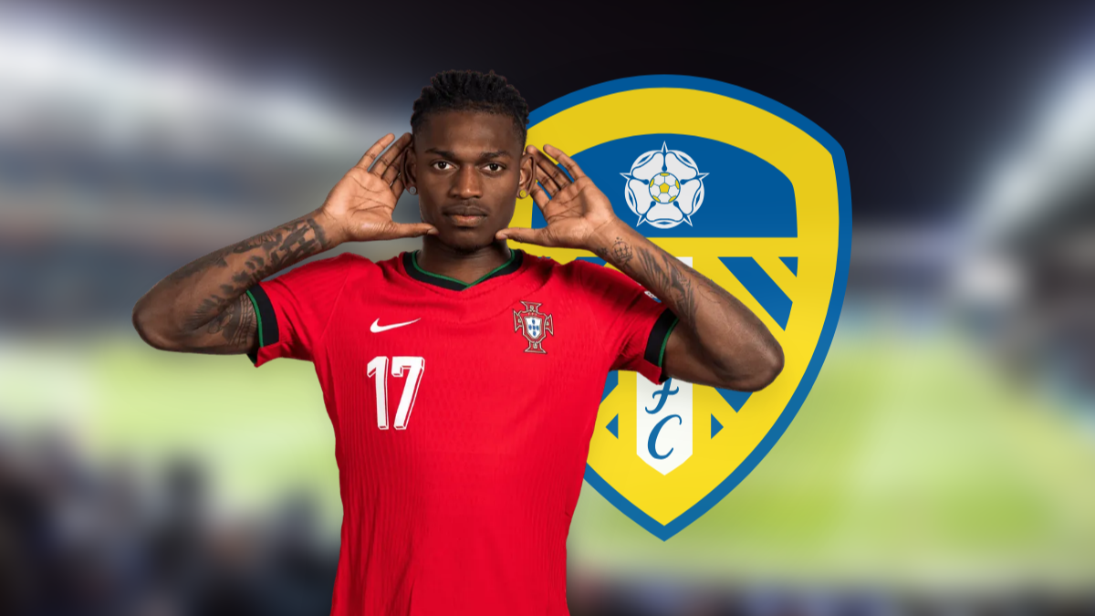 Rafael Leão ha sido ofrecido al Leeds United hero image
