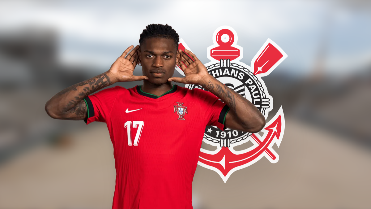 Rafael Leão jokes about Corinthians move and discusses Milan future hero image