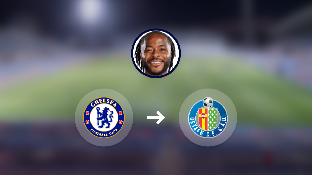 Raheem Sterling, libre del Chelsea, vinculado al Getafe hero image
