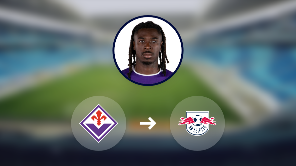 RB Leipzig makes contact for Moise Kean hero image