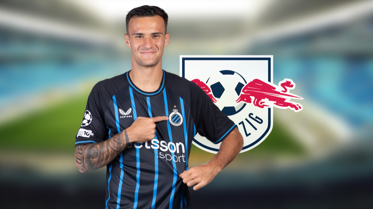 RB Leipzig scout Club Brugge midfielder Aleksandar Stankovic
