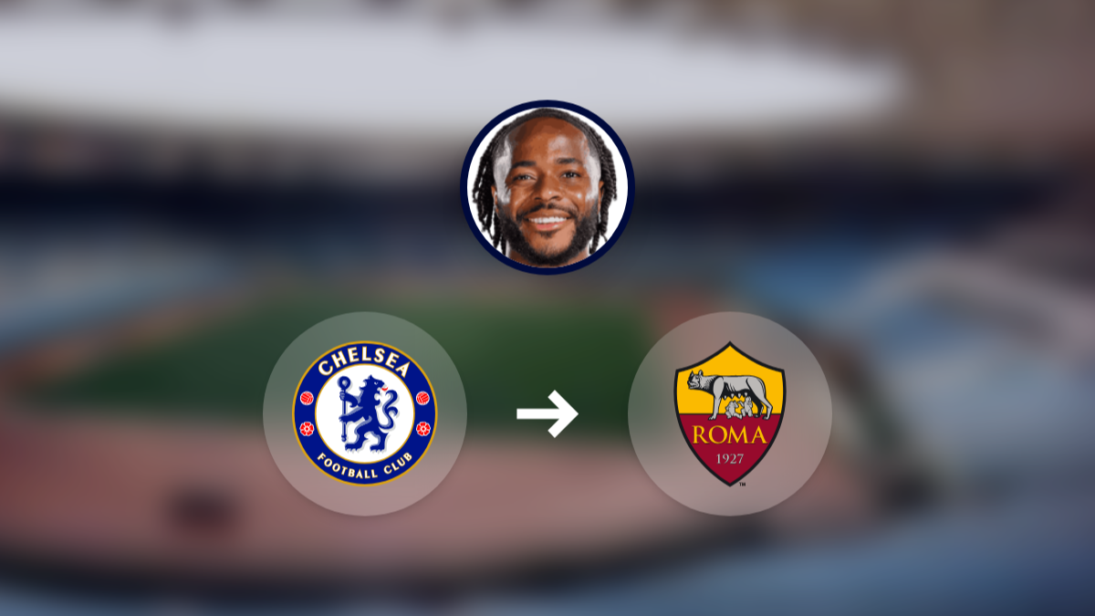 Roma and Napoli interested in Chelsea's Raheem Sterling hero image