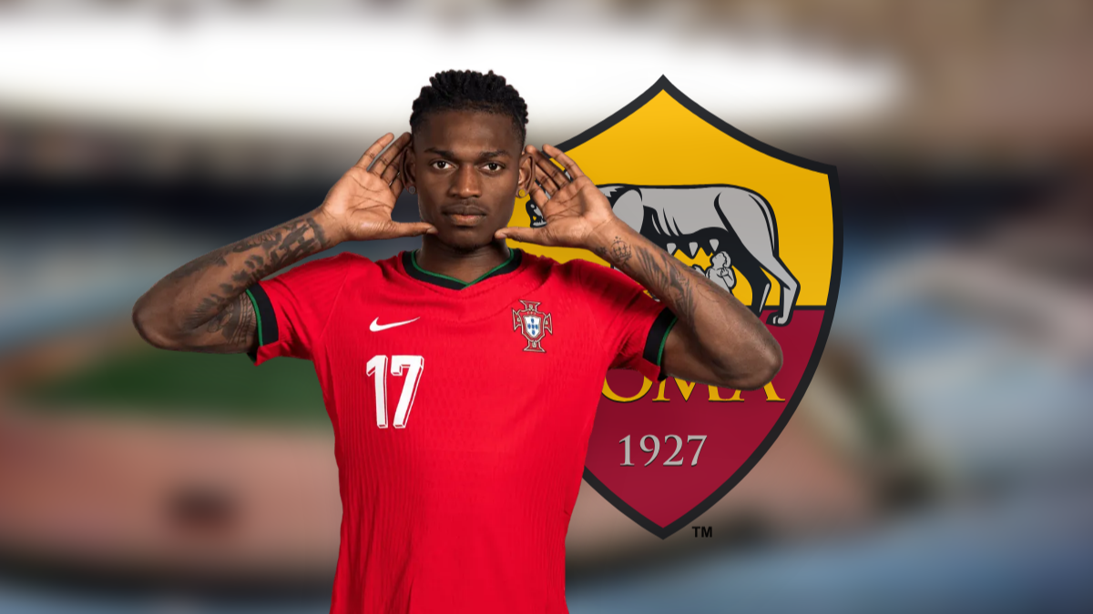 Roma linked with Milan forward Rafael Leão hero image