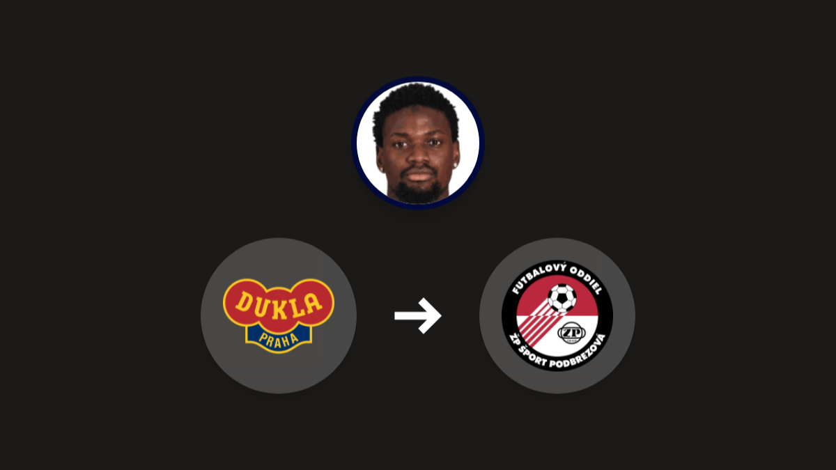 Samson Tijani joins Podbrezová on loan hero image