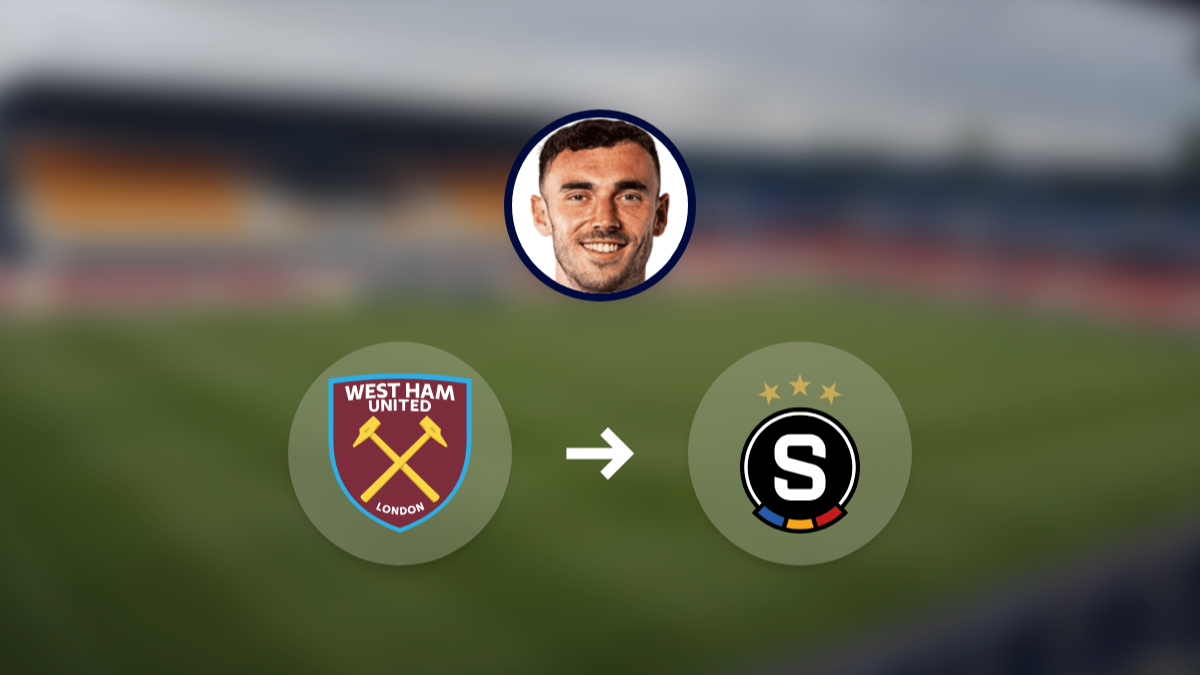 Sparta Praha signs Andy Irving from West Ham United hero image