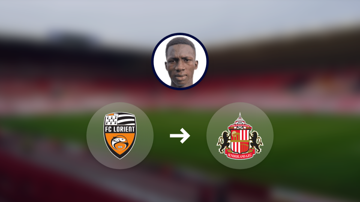 Sunderland targets Lorient striker Sambou Soumano hero image