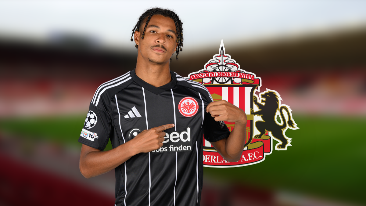 Sunderland track Eintracht Frankfurt winger Jean-Mattéo Bahoya hero image