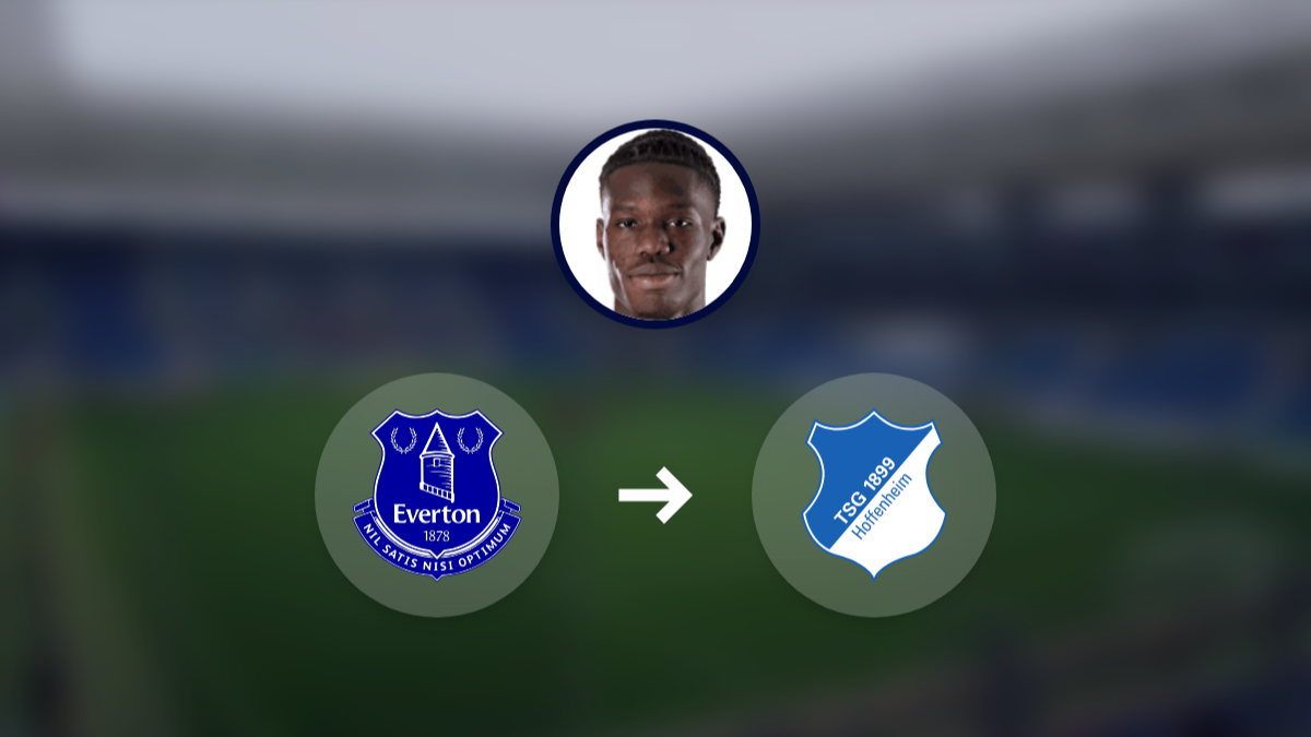 Thierno Barry could leave Everton after one season hero image