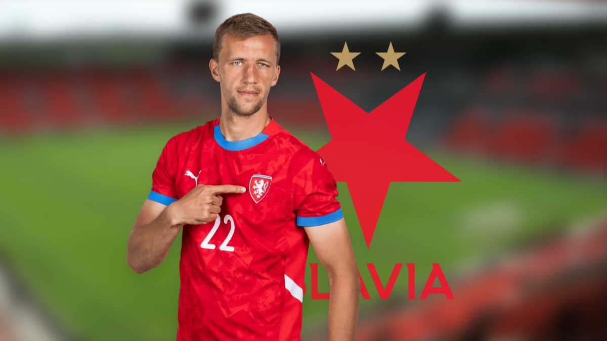 Tomáš Souček linked with a potential return to Slavia Praha hero image