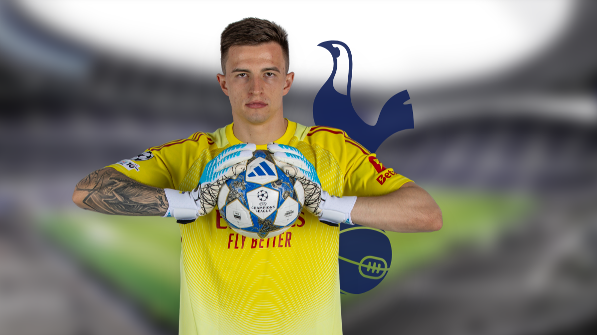 Tottenham monitor Benfica goalkeeper Anatoliy Trubin