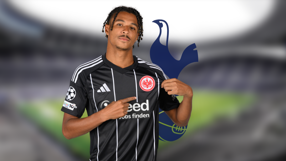 Tottenham targets Eintracht Frankfurt winger Jean-Mattéo Bahoya hero image