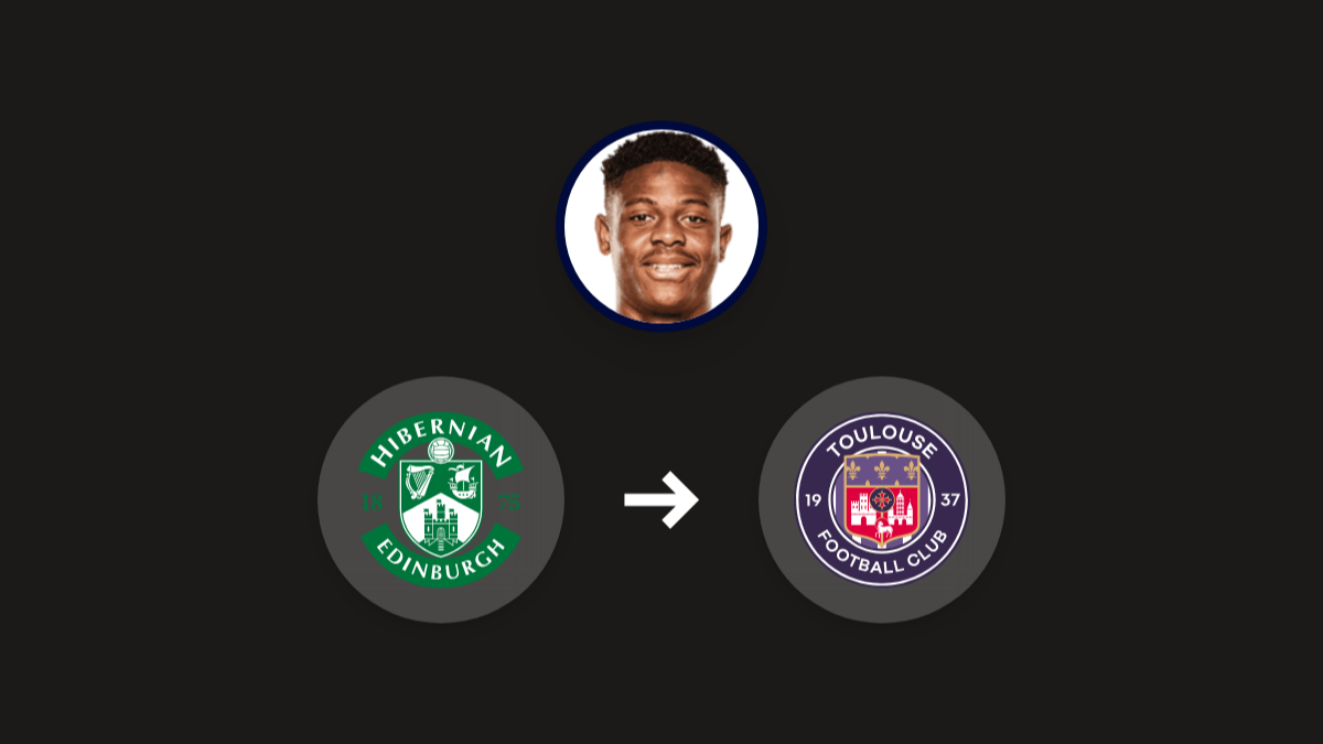 Toulouse gathers information on Hibernian midfielder Miguel Chaiwa